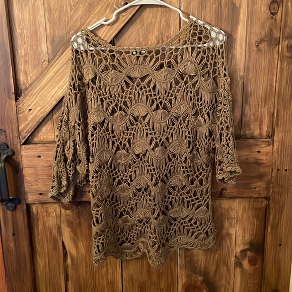 Lisa International sweater L/XL Brown - Picture 2 of 5